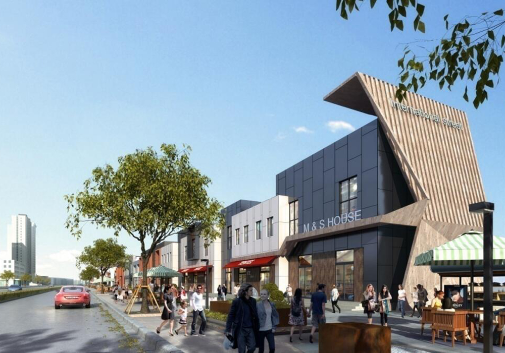 常州汉江东路立面改造 常州汉江东路立面改造